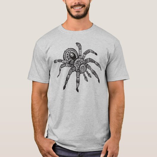 Inspirierte Spinne T-Shirt (Vorderseite)