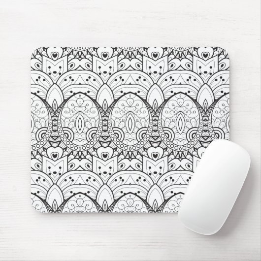 Inspirierte Stammes- Illustration Mousepad (Mit Mouse)