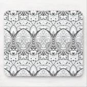 Inspirierte Stammes- Illustration Mousepad (Vorne)