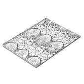 Inspirierte Stammes- Illustration Notizblock (Linke Seite)