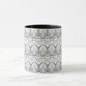 Inspirierte Stammes- Illustration Tasse (Zentrum)