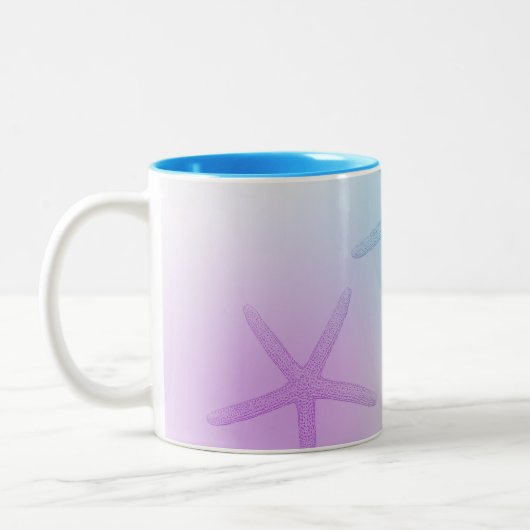 Inspirierte Starfish Zweifarbige Tasse (Links)