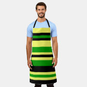 Inspirierte Streifen Schürze (Getragen)