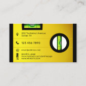 Inspirierte technische Fähigkeiten auf Spiellängen Visitenkarte (Rückseite)