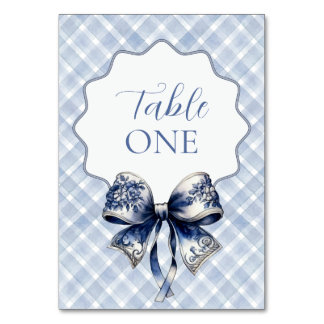 Inspirierte Tischnummern