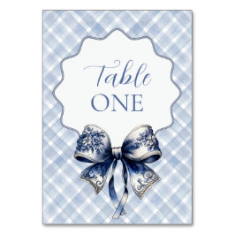 Inspirierte Tischnummern