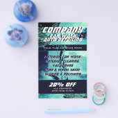 Inspirierte Visitenkarte Flyer (Einzeln)