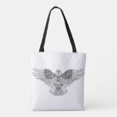 Inspirierter Adler 4 Tasche (Rückseite)