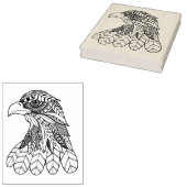 Inspirierter Adler Gummistempel (Stempel)