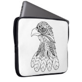 Inspirierter Adler Laptopschutzhülle (Vorne Rechts)