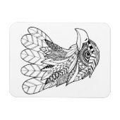 Inspirierter Adler Magnet (Horizontal)