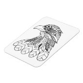 Inspirierter Adler Magnet (Linke Seite)