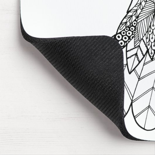 Inspirierter Adler Mousepad (Ecke)