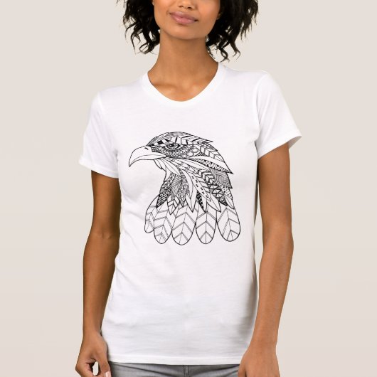 Inspirierter Adler T-Shirt (Vorderseite)