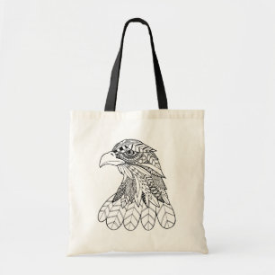 Inspirierter Adler Tragetasche
