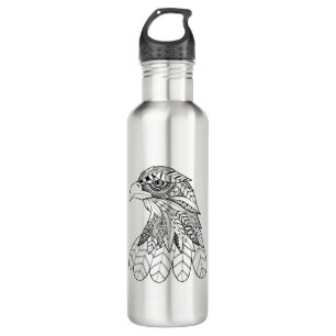 Inspirierter Adler Trinkflasche