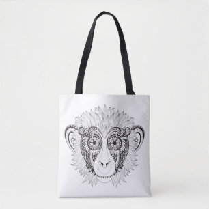 Inspirierter Affe 2 Tasche