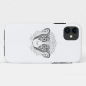 Inspirierter Affe Case-Mate iPhone Hülle (Rückseite (Horizontal))