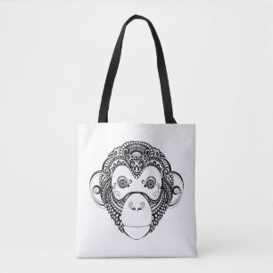Inspirierter Affe-Entwurf 2 Tasche