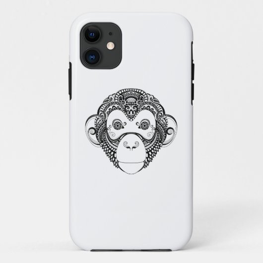 Inspirierter Affe-Entwurf Case-Mate iPhone Hülle (Rückseite)