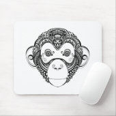 Inspirierter Affe-Entwurf Mousepad (Mit Mouse)