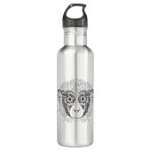Inspirierter Affe Trinkflasche (Vorderseite)