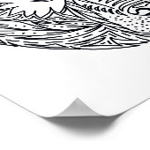 Inspirierter Bär 2 Poster (Ecke)