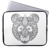 Inspirierter Bär Laptopschutzhülle (Vorderseite)