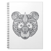 Inspirierter Bär Notizblock (Vorderseite)