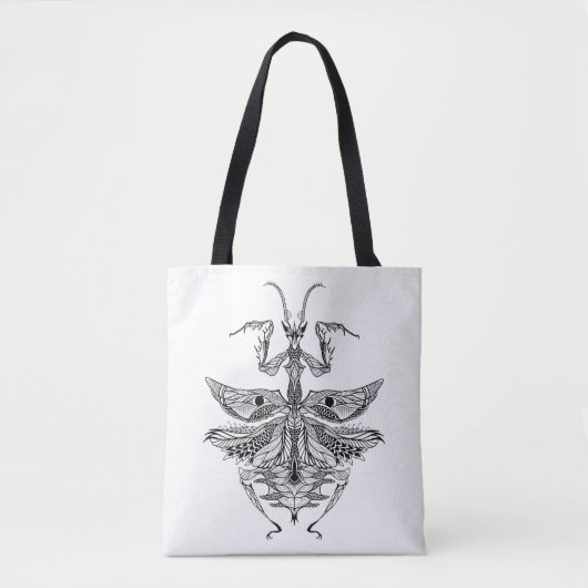 Inspirierter betender Mantis 2 Tasche (Vorderseite)
