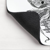 Inspirierter betender Mantis Mousepad (Ecke)