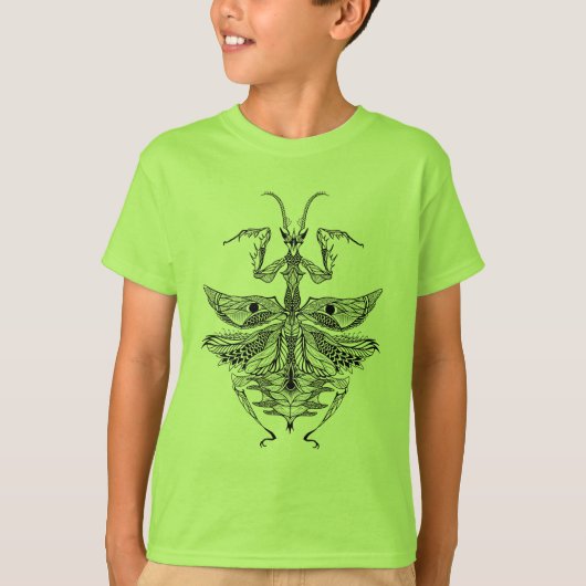 Inspirierter betender Mantis T-Shirt (Vorderseite)