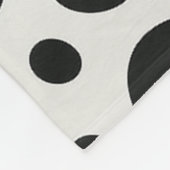 Inspirierter Dalmatiner Fleecedecke (Ecke)