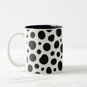 Inspirierter Dalmatiner Zweifarbige Tasse