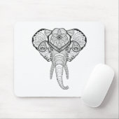 Inspirierter Elefant-Kopf Mousepad (Mit Mouse)