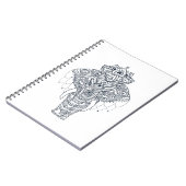 Inspirierter Elefant Notizblock (Linke Seite)