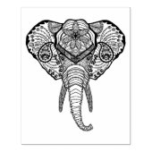 Inspirierter Elphant Head Gummistempel (Prägung)