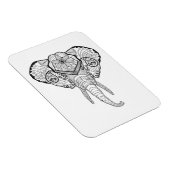 Inspirierter Elphant Head Magnet (Rechte Seite)