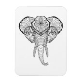 Inspirierter Elphant Head Magnet (Vertikal)