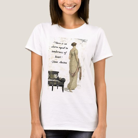 Inspirierter Entwurf Janes Austen Regentschaft T-Shirt (Vorderseite)
