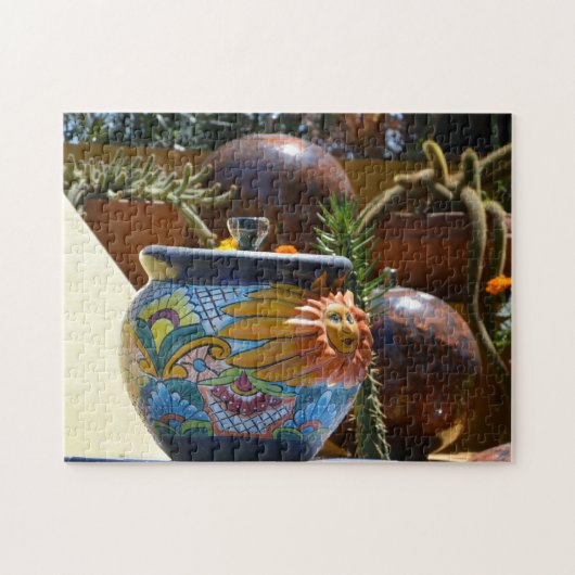 Inspirierter Garten Mexikos Puzzle (Horizontal)