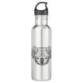 Inspirierter Koala-Bär Edelstahlflasche (Vorderseite)