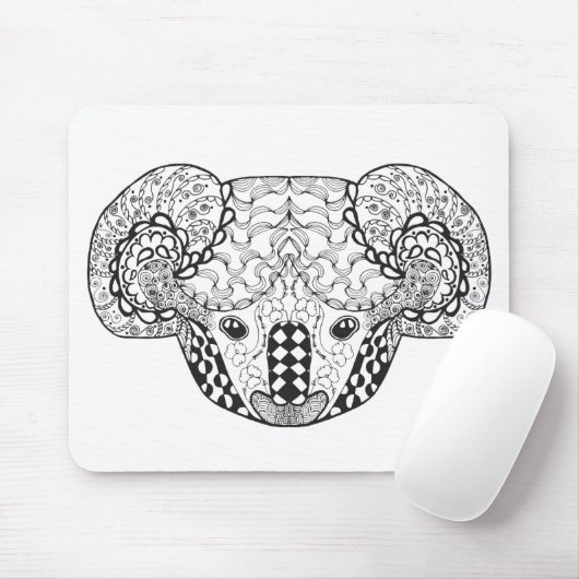 Inspirierter Koala-Bär Mousepad (Mit Mouse)
