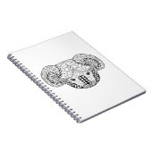 Inspirierter Koala-Bär Notizblock (Rechte Seite)