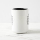 Inspirierter Löwe-Kopf 3 Tasse (Zentrum)