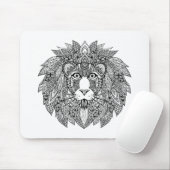Inspirierter Löwe-Kopf 4 Mousepad (Mit Mouse)