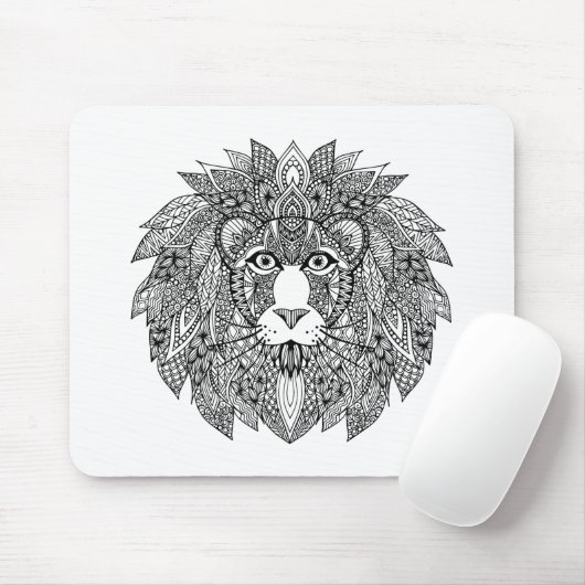 Inspirierter Löwe-Kopf 4 Mousepad (Mit Mouse)