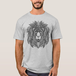 Inspirierter Löwe-Kopf 4 T-Shirt