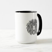 Inspirierter Löwe-Kopf 4 Tasse (VorderseiteRechts)