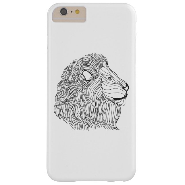 Inspirierter Löwe-Kopf 5 Case-Mate iPhone Hülle (Rückseite)